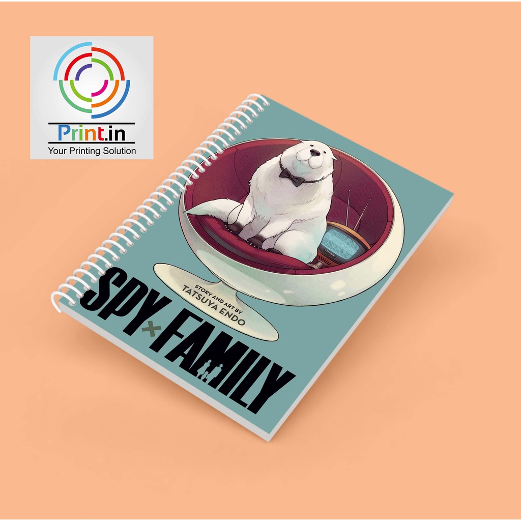 

Notebook Spiral Anime Spy x Family Bond Hardcover dan Softcover
