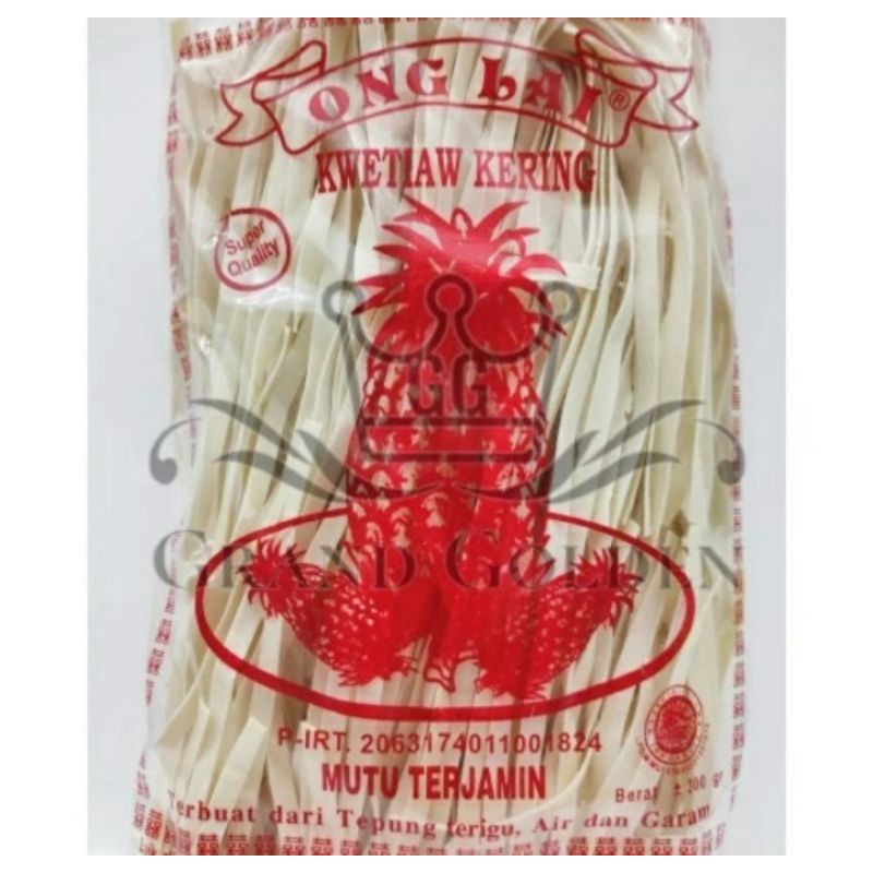 

Kwetiaw Kering Nanas ONG LAI 300gr