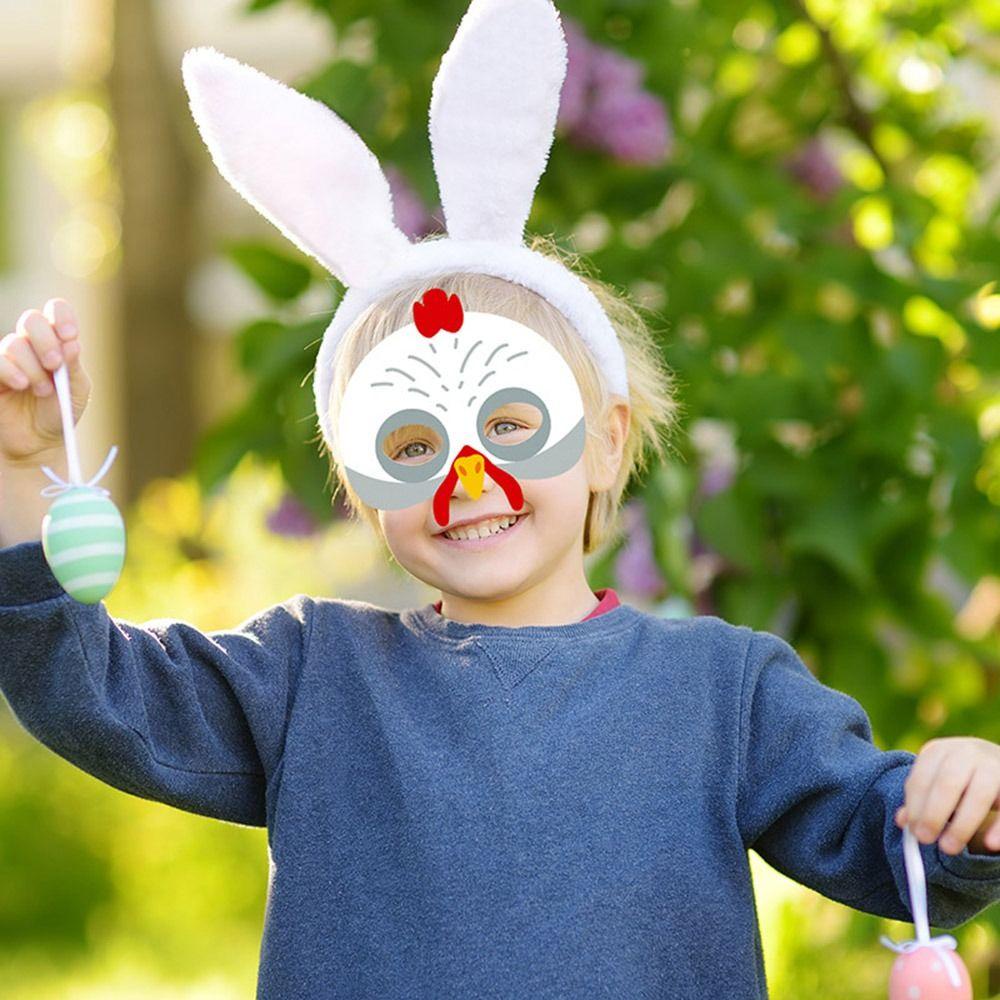 Preva Easter Bunny Dekorasi Nikmat Masquerade Dress Up Bunny Kertas Ayam
