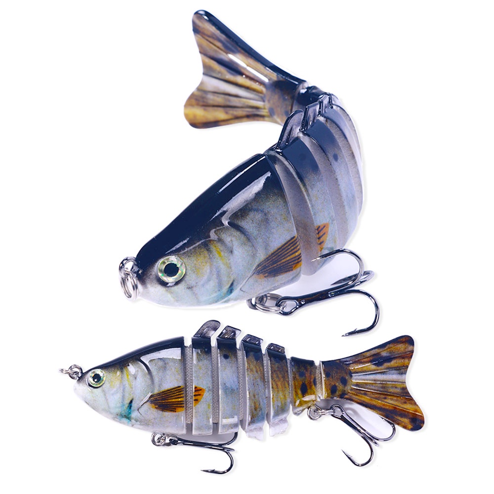 Hengjia 1 Pcs 9.7cm/14.5g Sinking Fishing Wobbler Crankbaits Memancing Ikan Umpan Minnow Keras Artificial Hard Lure Swimbait Pike Wobblers Untuk Bass Fishing Tackle