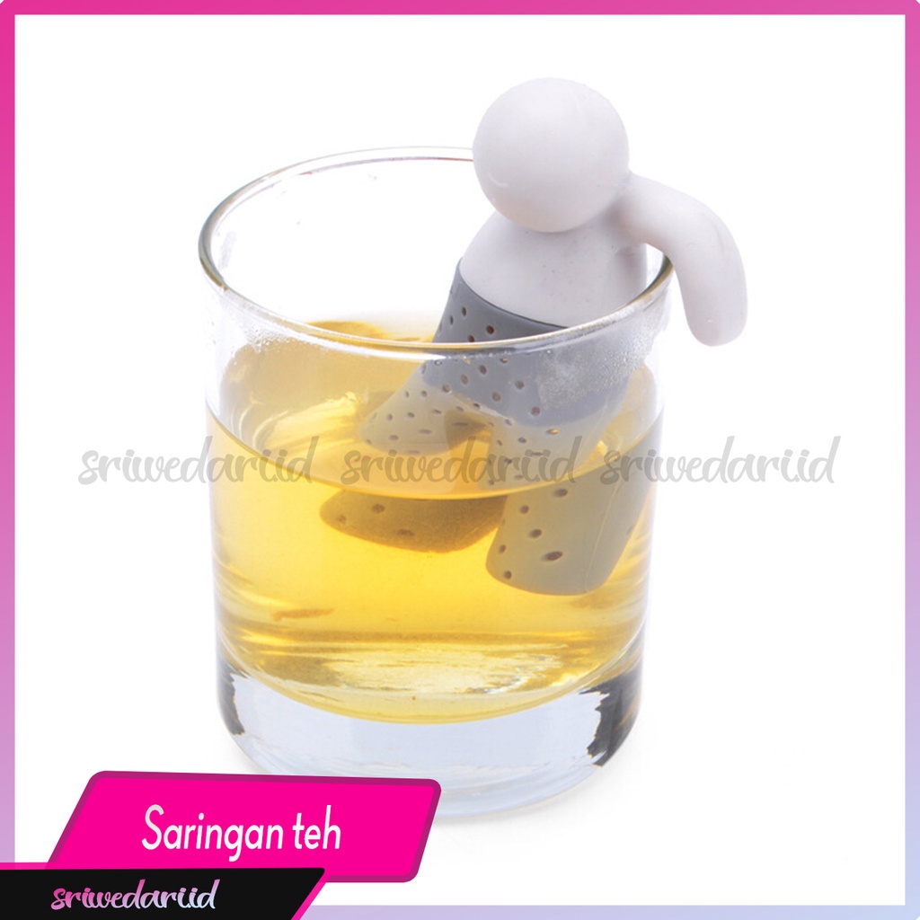 SARINGAN TEH KOPI WATER INFUSER BENTUK BONEKA LUCU