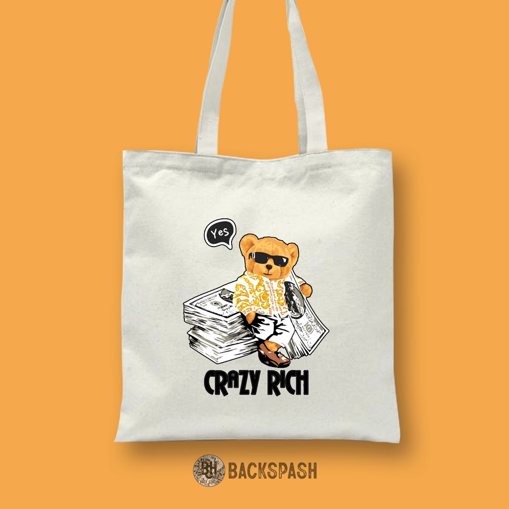 Totebag wanita dan pria motif Streetwear  - tas wanita - tas selempang wanita bisa request foto dan gambar sendiri 07