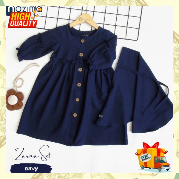 Gsmis Baby Bahan Adem Baju Snak Kecil Syari Gamus Beby Balita Muslim Games Qnak Kualitas Premium Dre