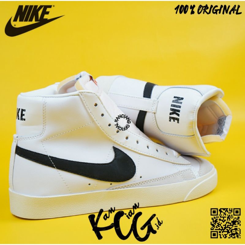 Sneakers Blazer Mid Vintage 77 White Black'''-+