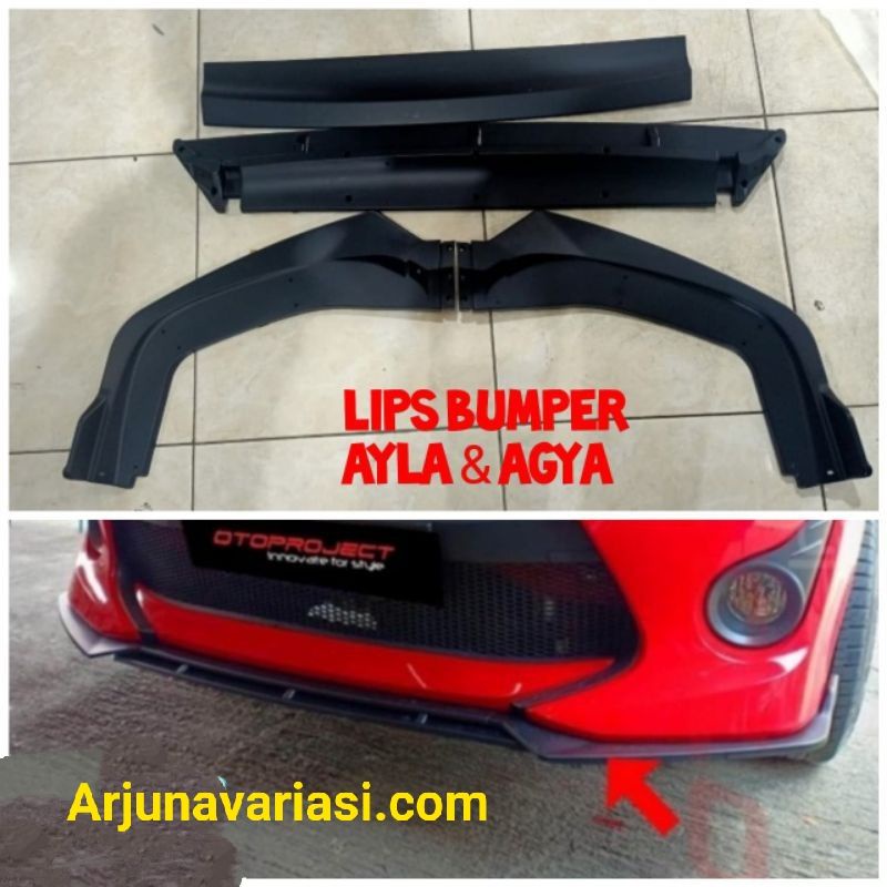 LIPS BUMPER AYLA & AGYA