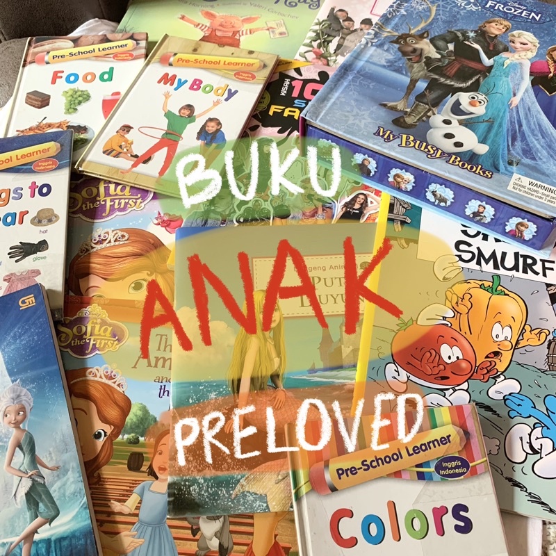 ANEKA BUKU ANAK (IMPORT/LOKAL) MURAH