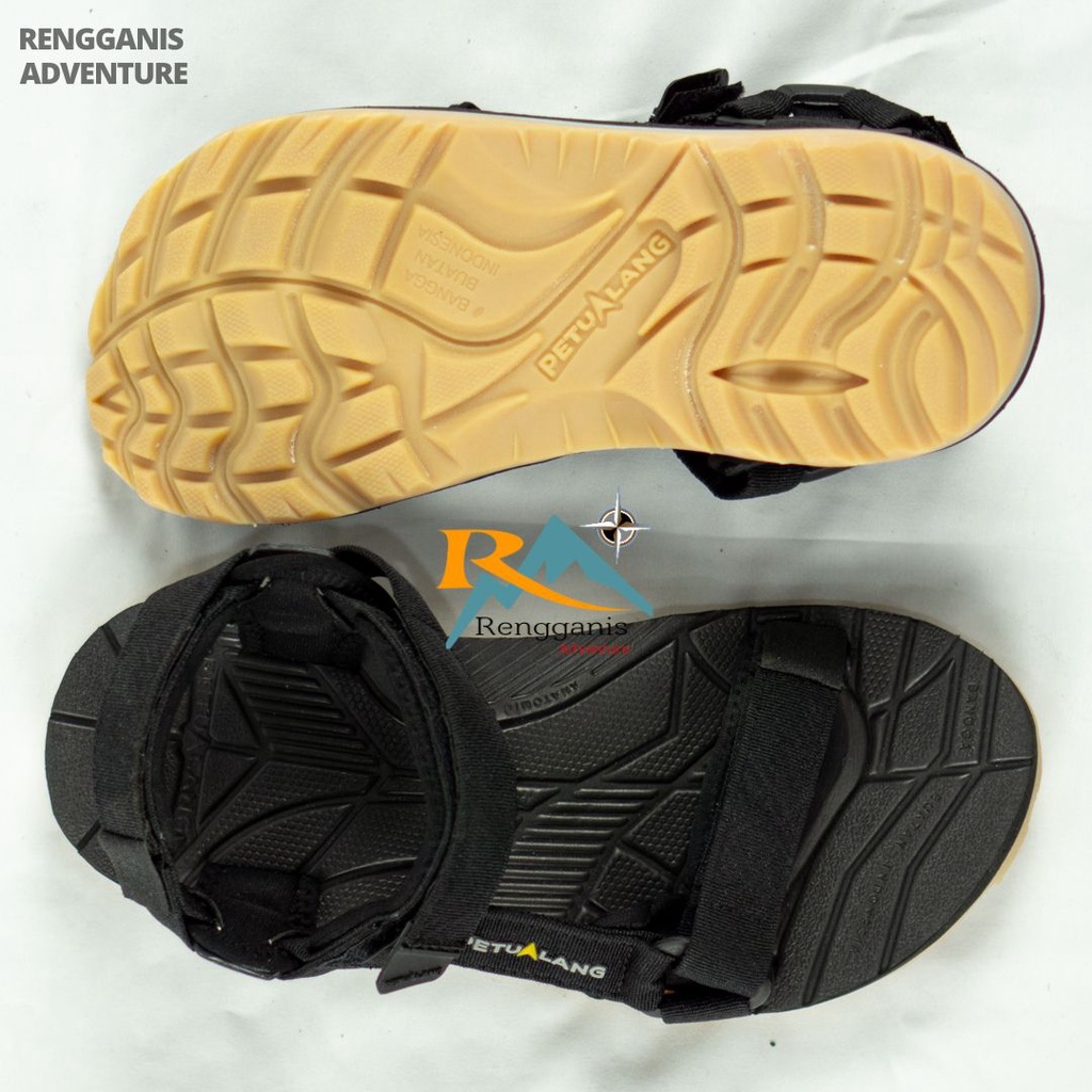 Sandal Tali Gunung PETUALANG TUWOTI STRAF Sendal Trekking Hiking Outdoor