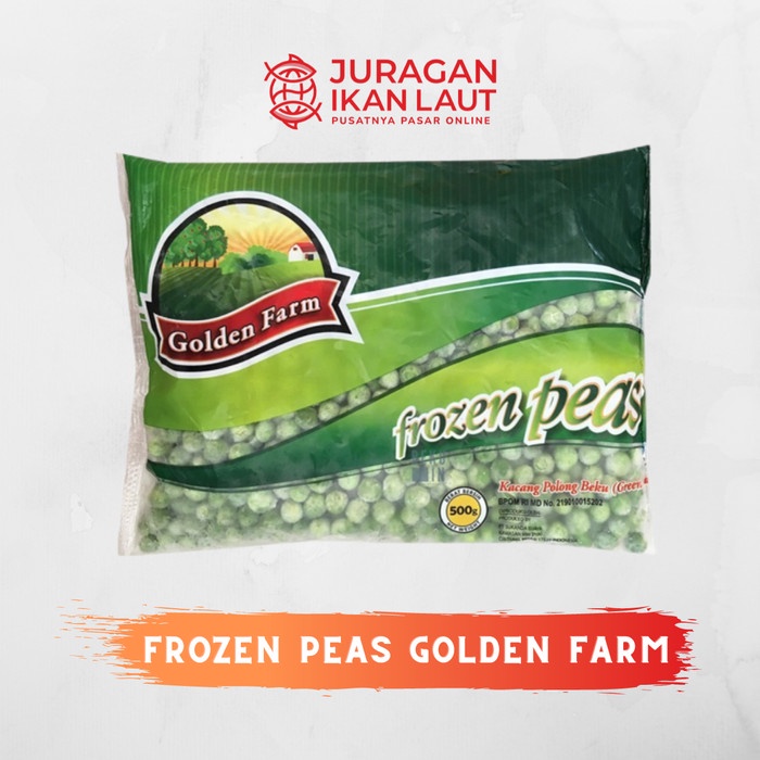 

Frozen Peas Kacang Polong Golden Farm - 500 Gram