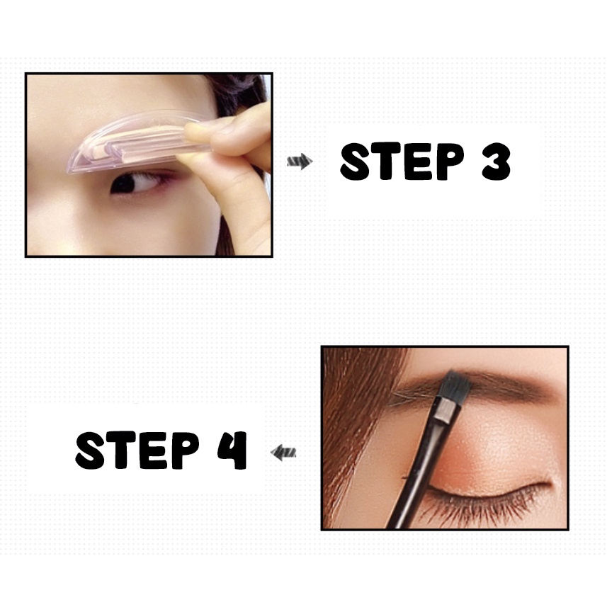 Eyebrow Stamp Cetakan Alis Instan Waterproof Stempel Alis BQ013