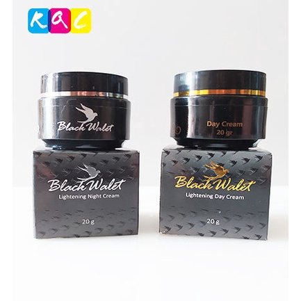 Cream Siang Malam Black Walet Original BPOM// Krim Black Wallet Asli Original