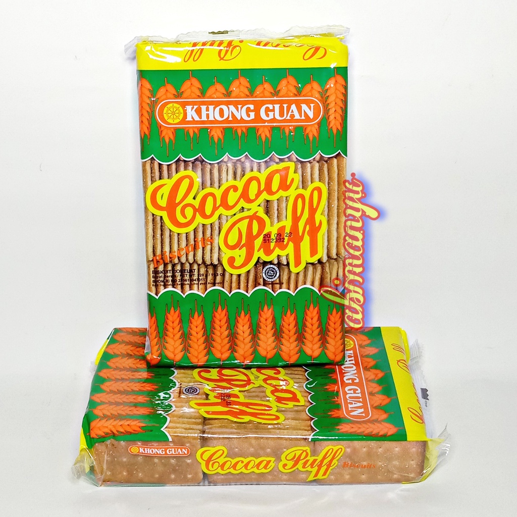 

BISKUIT KHONG GUAN COCOA PUFF 320 GRAM