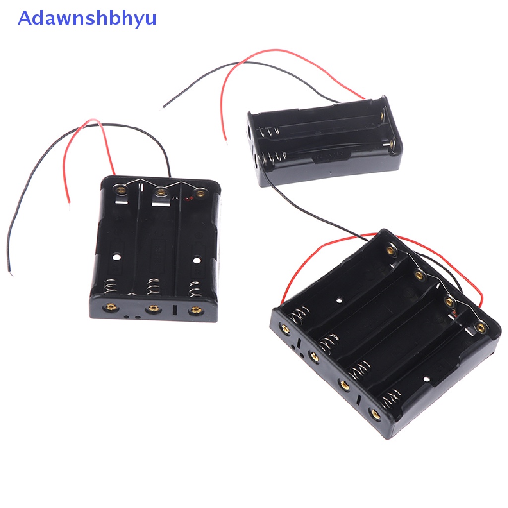 Adhyu 1PC Tempat Penutup Case Penyimpanan Bahan Plastik Li-ion Untuk2Per3 /4x3.7V 18650 DIY ID