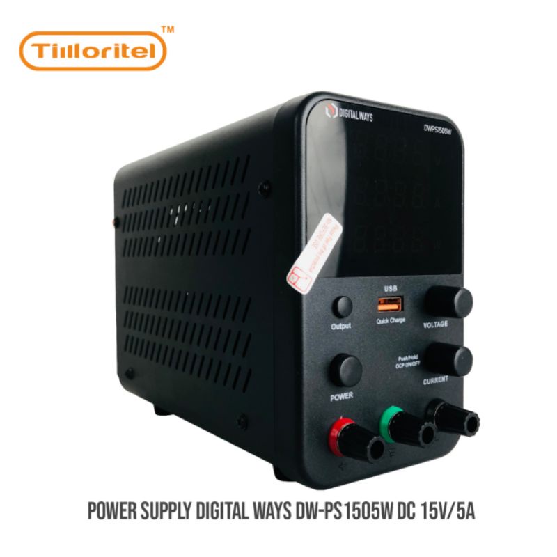 POWER SUPPLY DIGITAL WAYS DW-PS1505W DC 15V/5A