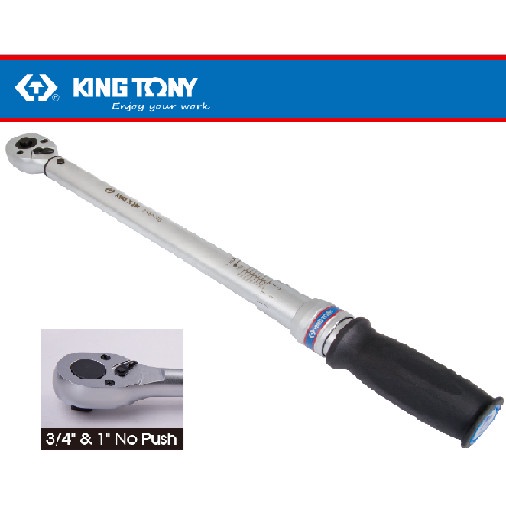 KUNCI TORSI MURAH 1/2"DR ADJUSTABLE TORQUE WRENCH KING TONY 034462-3DG