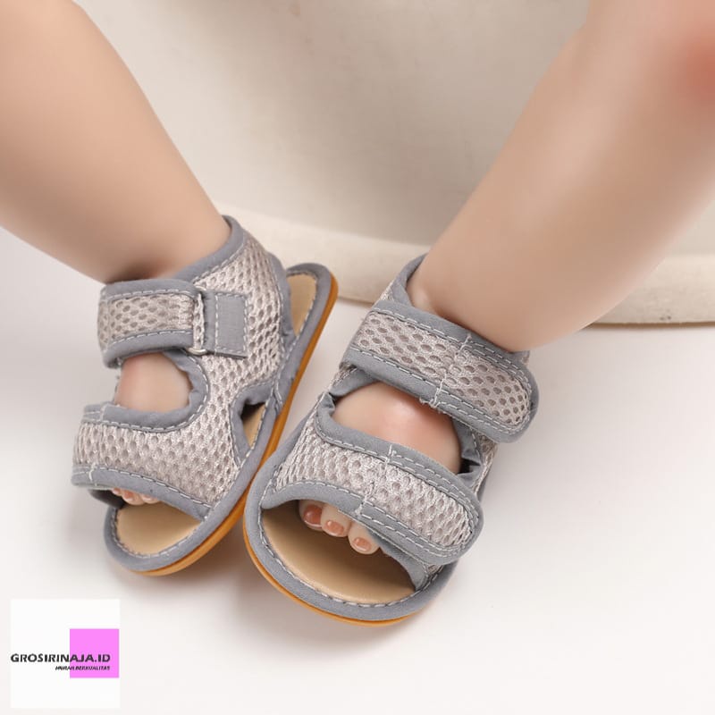 Sandal Bayi Prewalker Laki-Laki Perempuan Jaring 0-14 Bulan