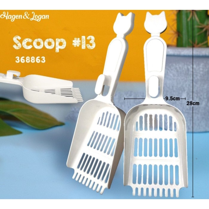 Scoop #13 - Cat Litter Scoop / Serokan Sekop Pasir Kucing