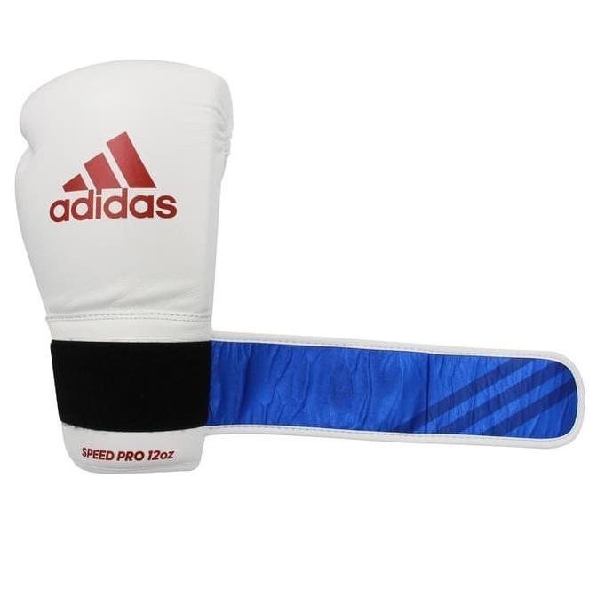 Sarung Tinju Muaythai Adidas Speed Pro 350 Boxing Gloves White