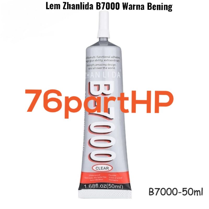 Lem Lcd Touchscreen Ori Zalindra B7000 50ml warna bening