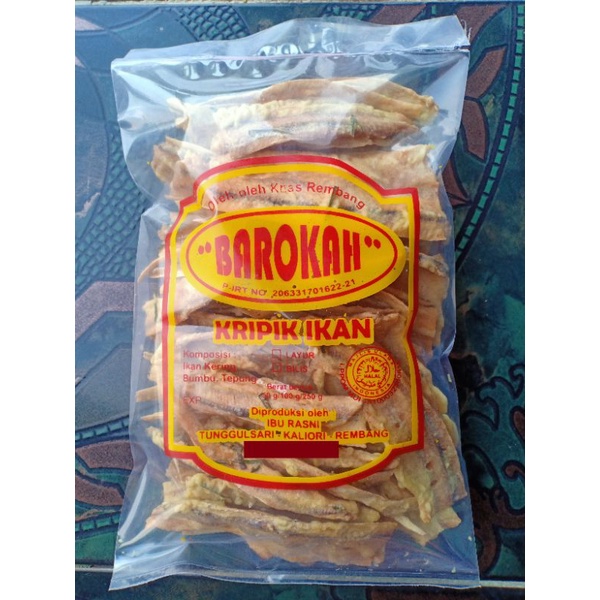 Keripik Ikan Layur Goreng Langsung Konsumsi 100 gr