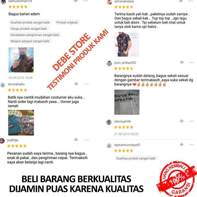 TERJANGKAU KEMEJA PRIA BATIK LENGAN PENDEK BATIK SLIM FIT HEM FORMAL CASUAL KANTOR KEREN SLIMFIT KER