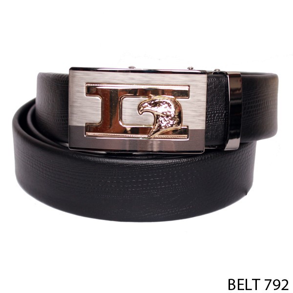 Gesper Semi Kulit Pria Semi Kulit Hitam – BELT 792