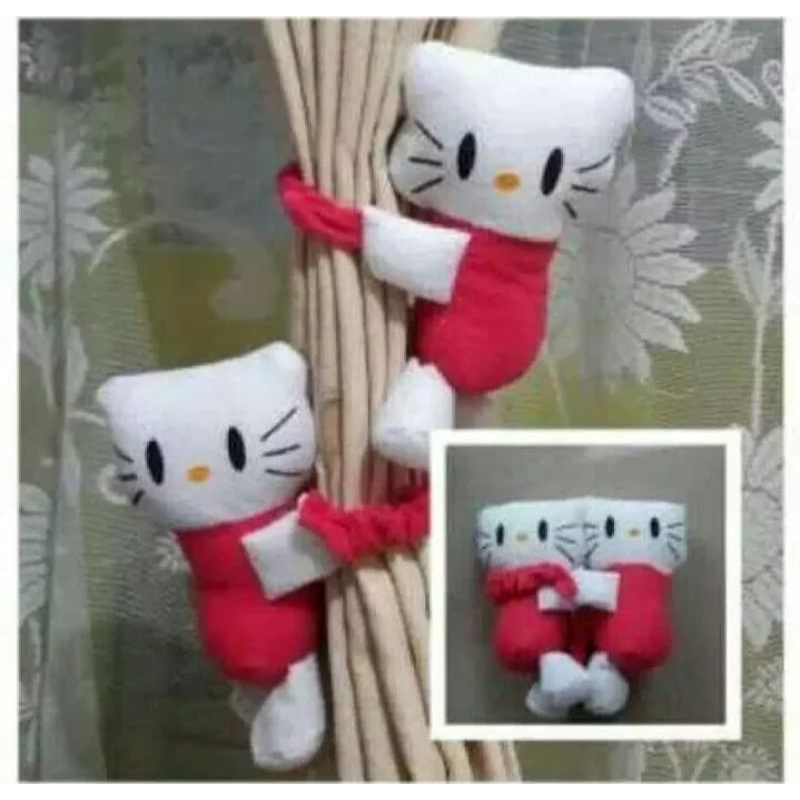 Tali Ikat Gorden 1 Set Karakter Lucu / Pengikat Gorden Model Jepitan Karakter Lucu Bisa Dicuci