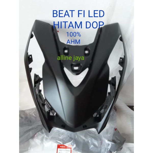 64301 K1A N00MGB COVER FRONT KRODONG LAMPU BEAT FI LED HITAM DOP ORIGINAL AHM