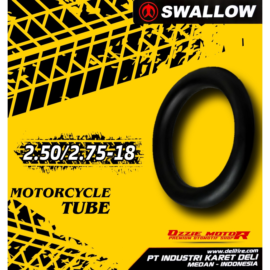 BAN DALAM SWALLOW MOTOR TRAIL &amp; CUSTOM RING 18,19 &amp; 21 UKURAN 2.50-18 | 2.75-18 | 3.00-18 | 3.25-18 | 3.50-18 | 4.00-18 | 4.50-18 | 100/100/18 | 110/100-18 | 2.75-19 | 3.00-19 | 3.25-19 | 3.50-19 | 4.00-19 | 100/90-19 | 110/90-19 | 2.75/3.00-21 | 90/90/21