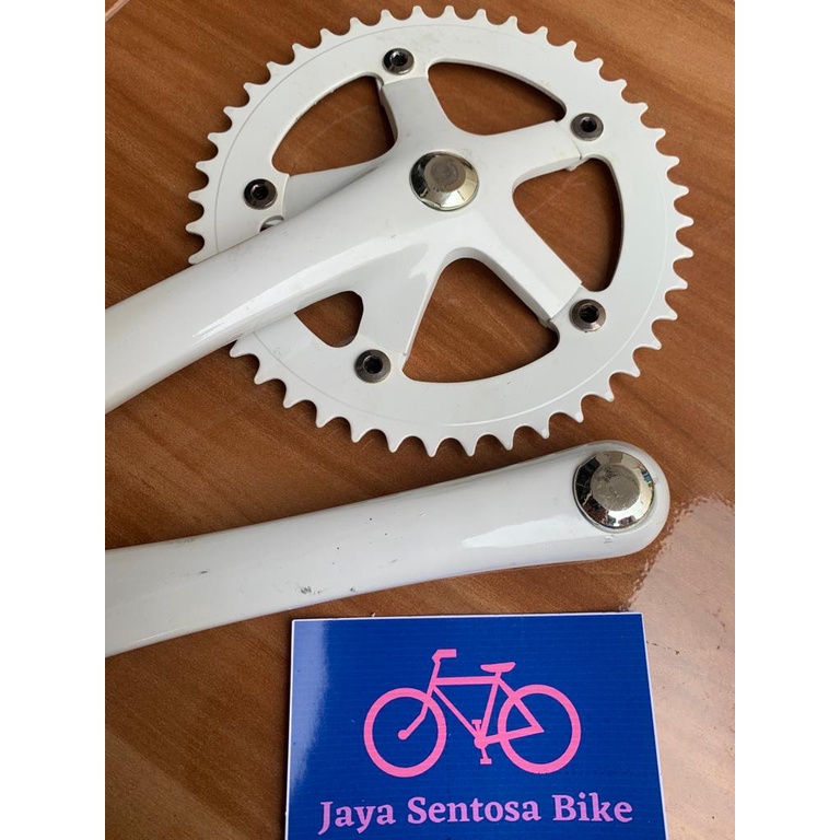 TERMURAH!!! Gear Sepeda / Crank PIXY Full Alloy / Single Speed 44T