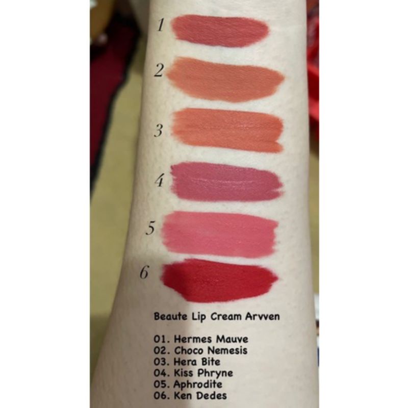 ❤ MEMEY ❤ ARVVEN Beaute Matte Lip Cream