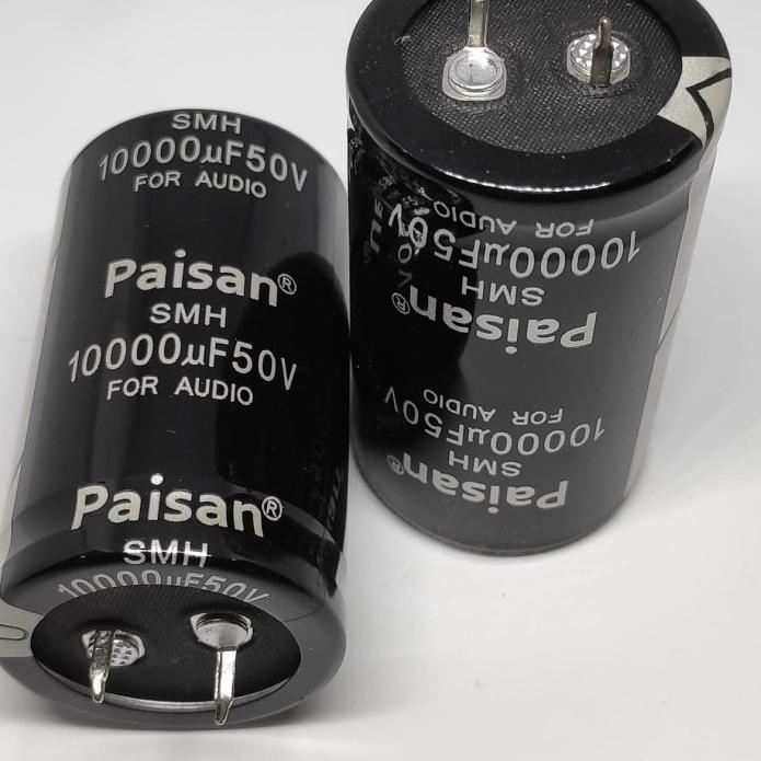 OYU-64 Capacitor Elco 10000uf 10.000uf 50v Paisan SMH 50v-10.000UF ORIGINAL Pasti Ori