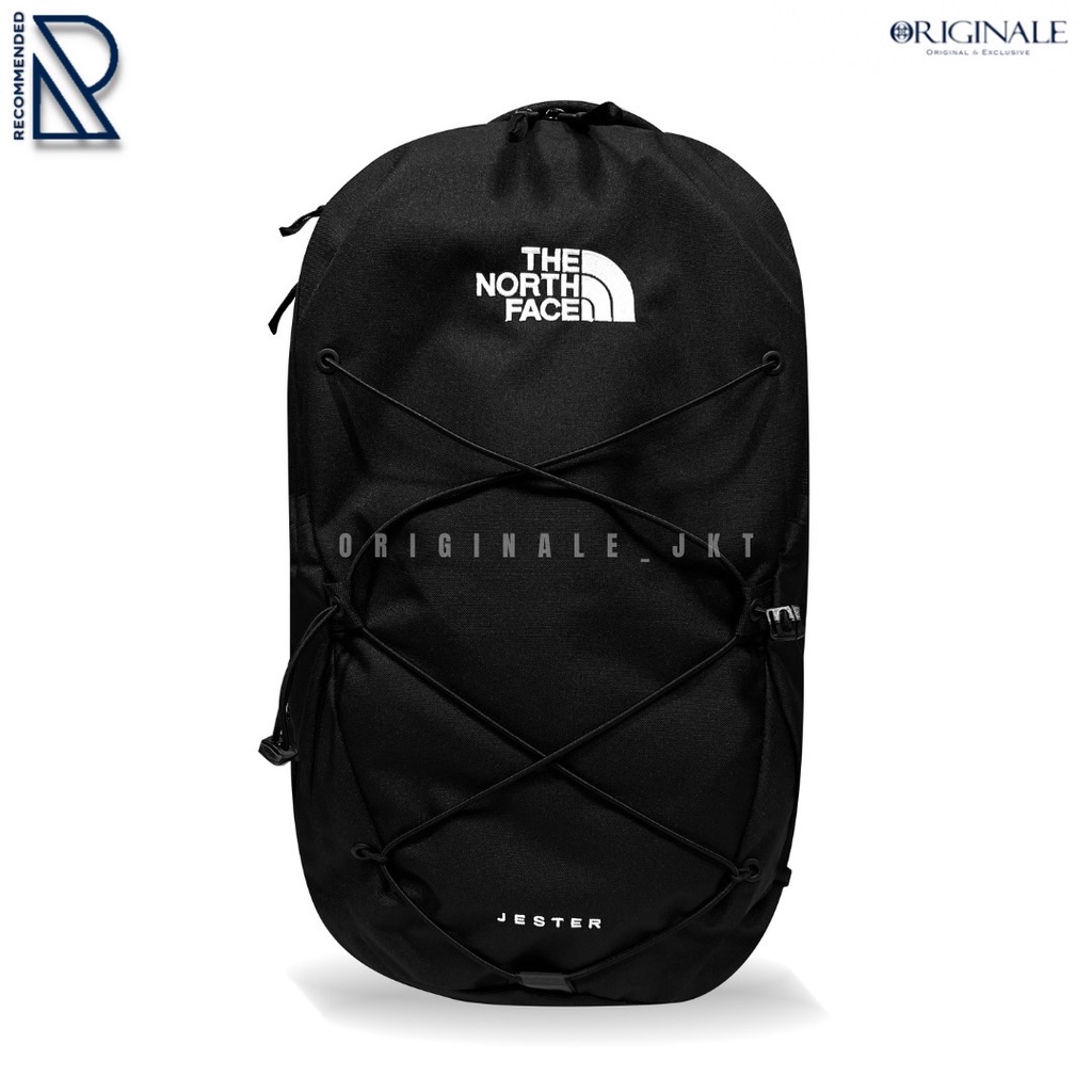 Tas Ransel Pria Jester by TNF - TNF Black/White