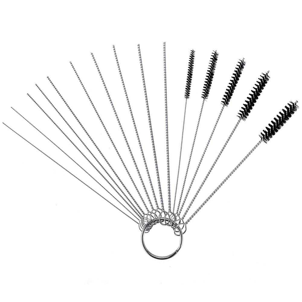 Sikat Brush Pembersih Karburator Cleaning Needles Tools 15 PCS