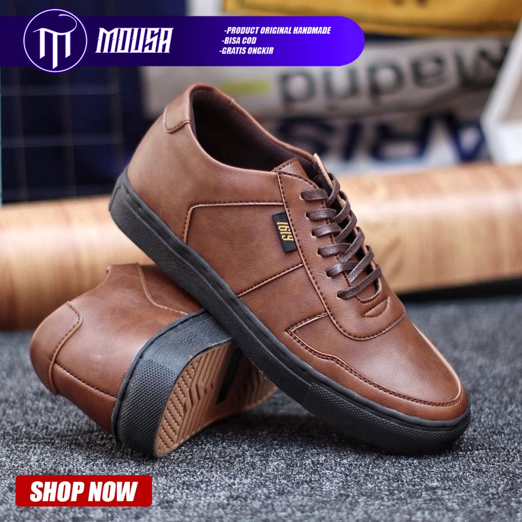Sepatu Formal Pria Pantofel Mousa Bepol