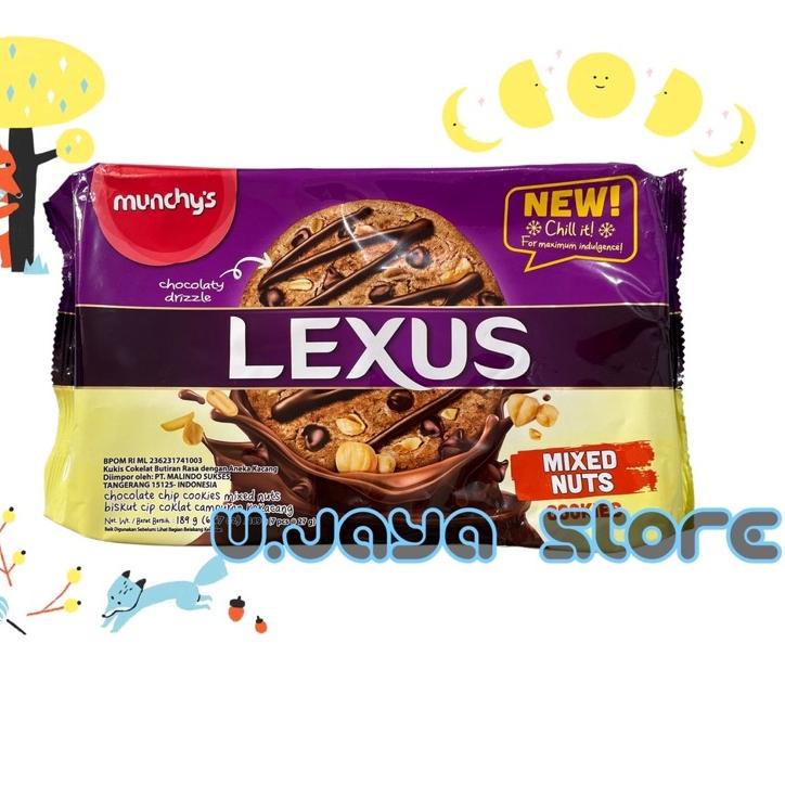 

L4R✩ Munchy’s Lexus Original / Mix Nuts / Drak Choco 189g Harga Terjangkau