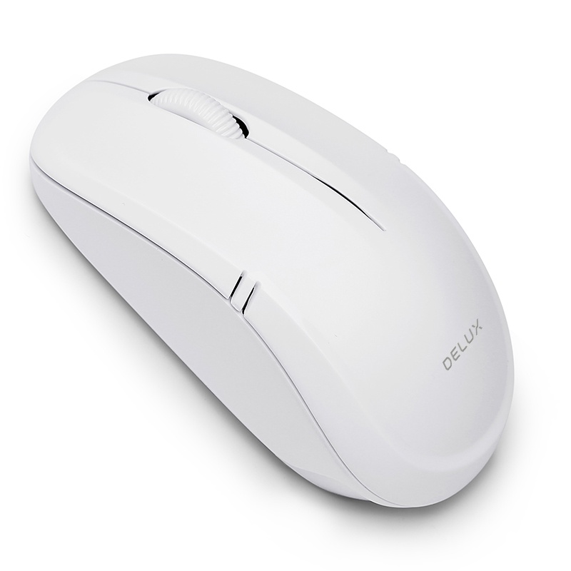 DELUX M136 MOUSE WIRELESS DOVE DLM-136