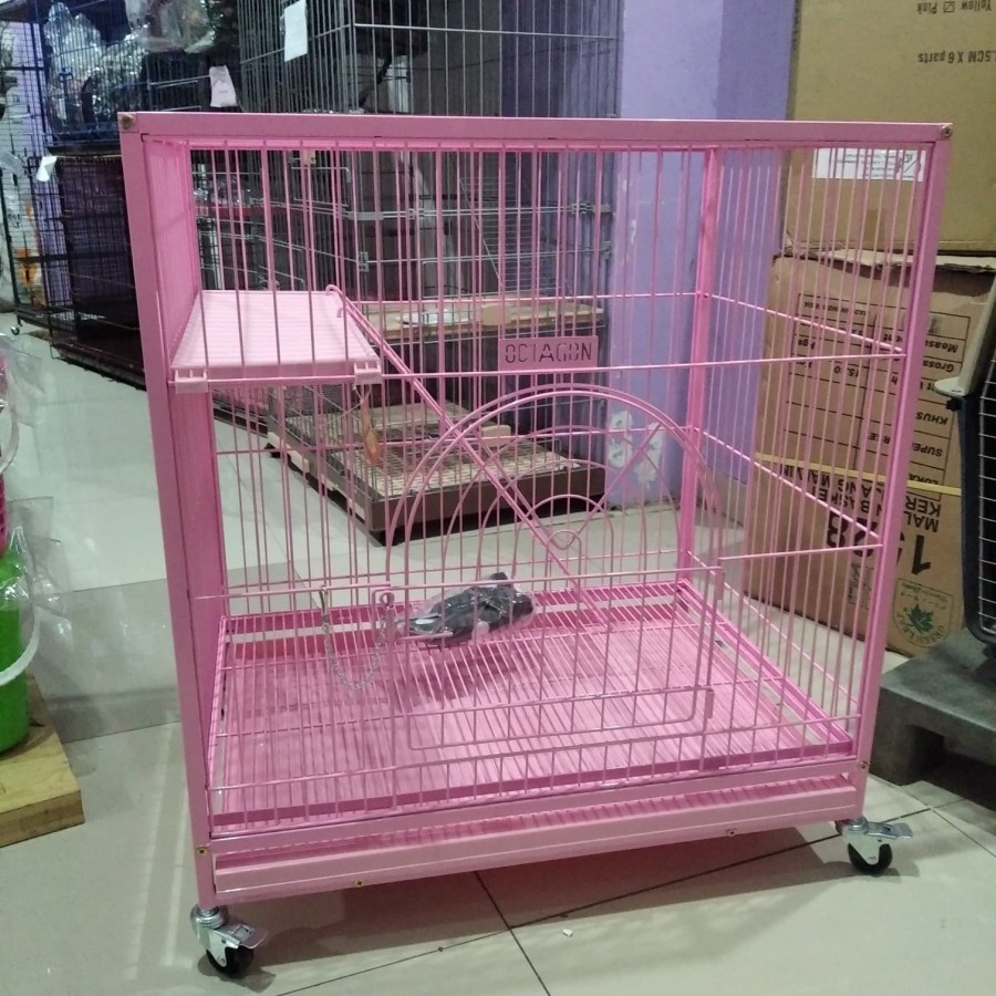 Kandang kucing C227 tingkat