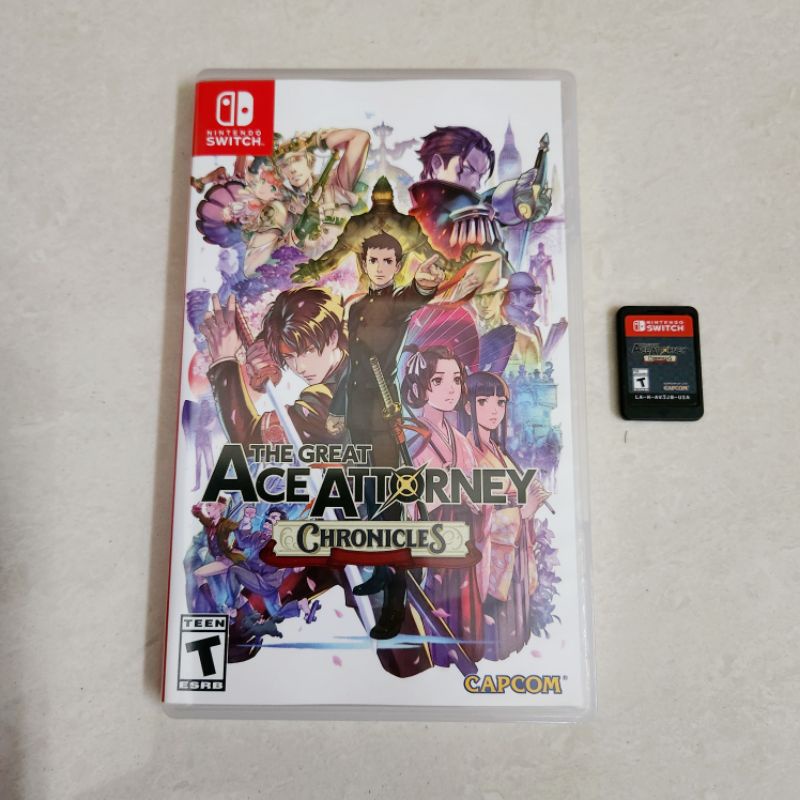 The Great Ace Attorney Chronicles Nintendo Switch Chronicle Preloved