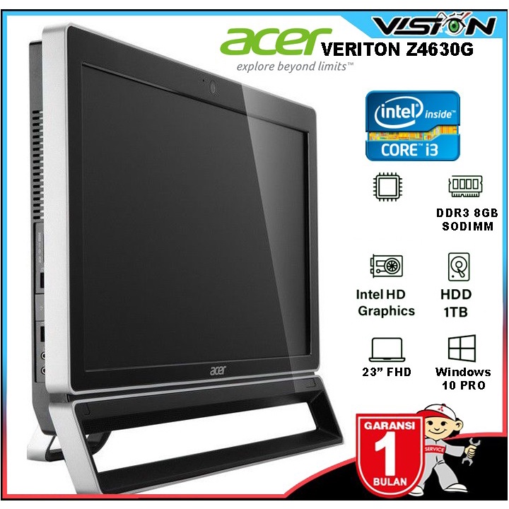 PC All In One ACER Veriton Z4630G Core i5-2400 | 4GB/500GB | 23" FHD