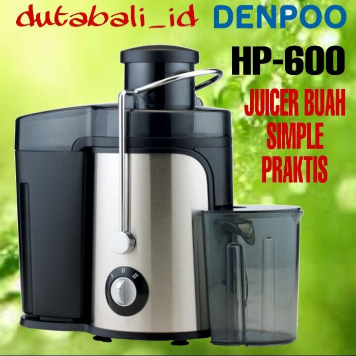 *****] DENPOO HP-600 FOOD PROCESSOR JUICER BUAH PRAKTIS