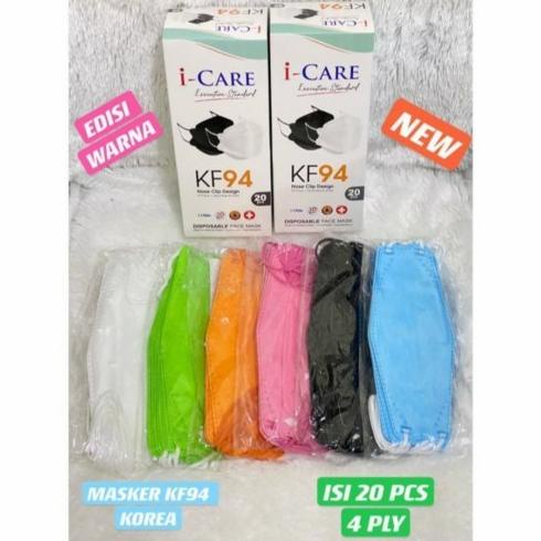 MASKER MEDIS KOREA MASKER MEDIS I-CARE EVO MASKER KF94 MEDICAL GRADE t-bricksntoys Buru Order