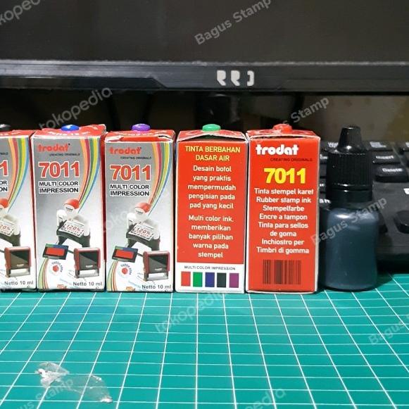 

L4R✷ Tinta Stempel Trodat 7011 10ml Oke Price