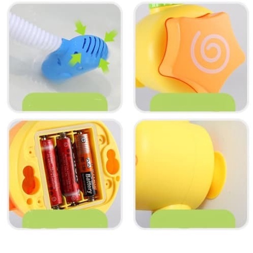 Shower Elektrik Sunflower Baby Bath Toys Mainan Semprotan Air Anak Mainan Mandi Anak Mainan Shower Anak