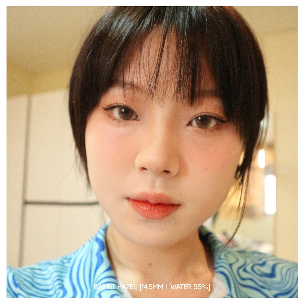 MIKHAYLOVESHOP Softlens Bambi Hazel | Kittykawaii