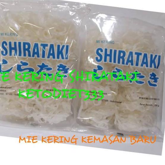 

SALE✅Low Carbs Dry Shirataki 250gr isi 10keping Mie Shirataki Kering|SQ4