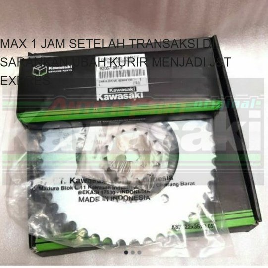 Rantai gear set Klx 150 s original