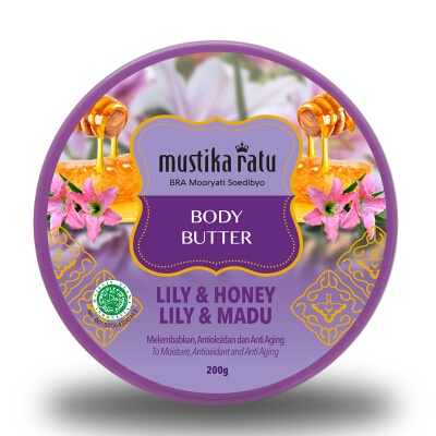 MUSTIKA RATU BODY SCRUB &amp; BODY BUTTER 200GR