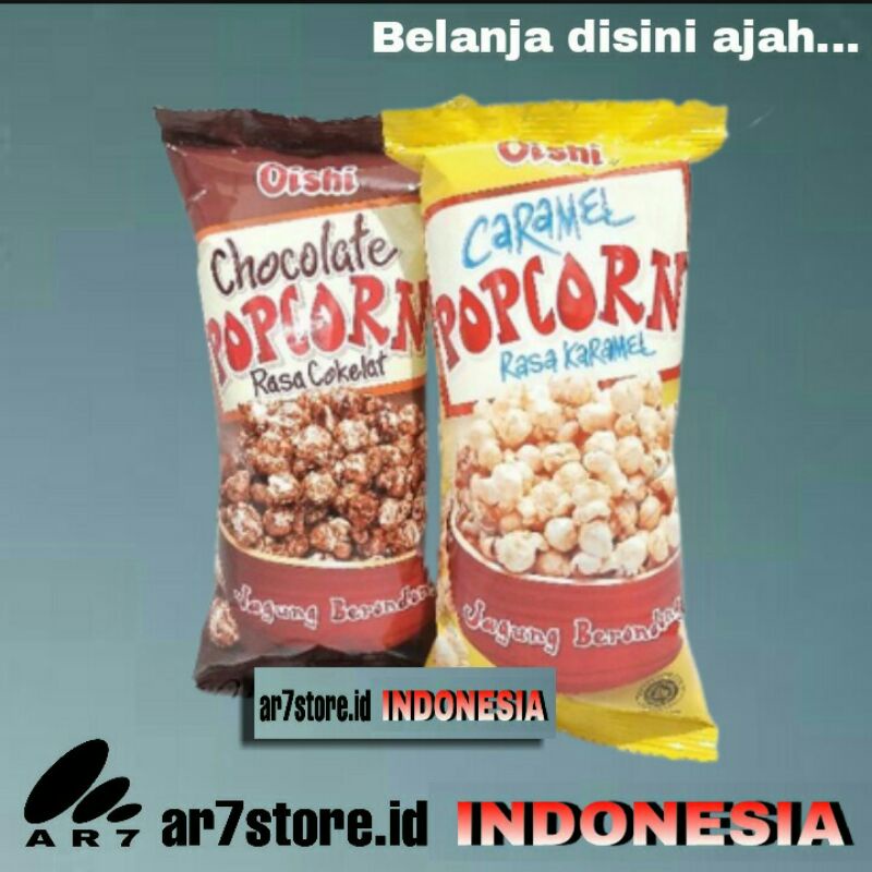

POP CORN oishi renceng isi 10 x 20gr