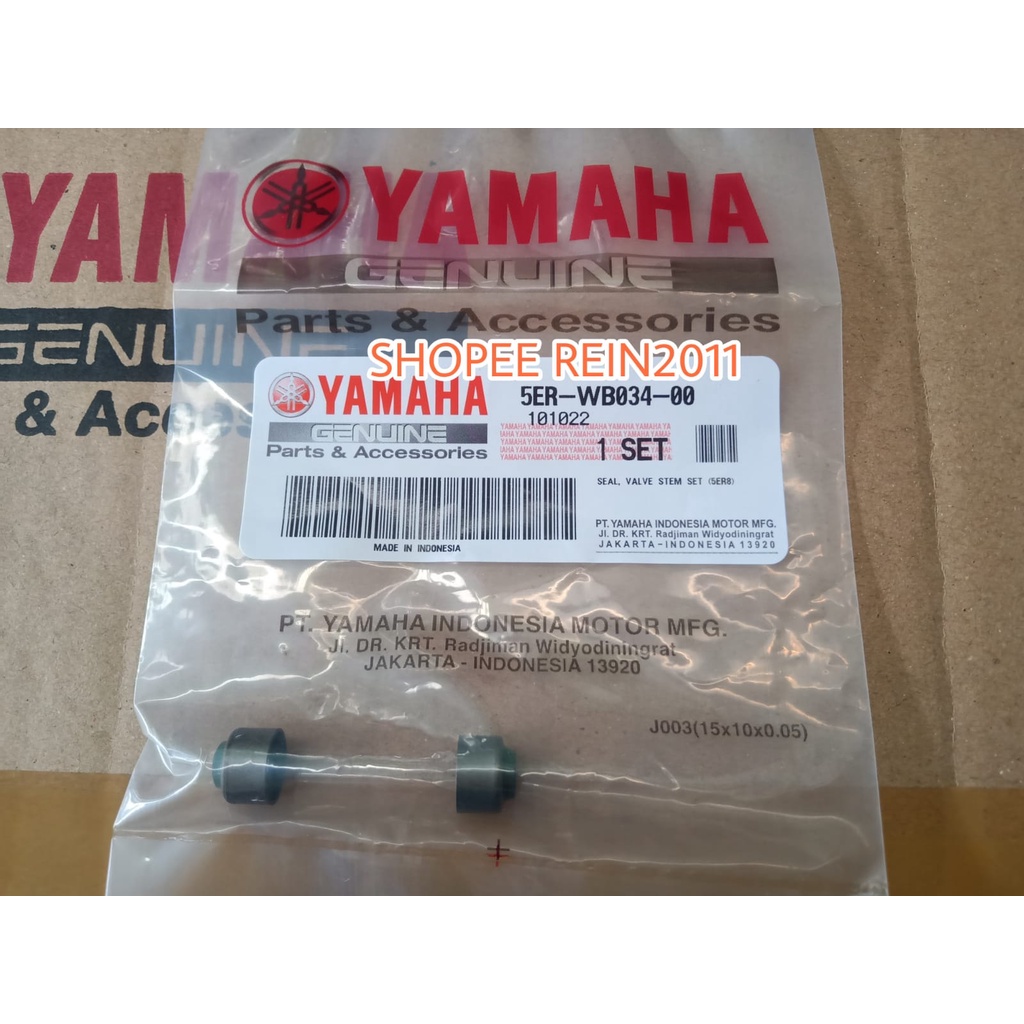 SEAL SIL KLEP JUPITER Z NEW  JUPITER Z BURHAN JUPITER VEGA R NEW JUPITER ASLI ORI YAMAHA 5ER E2119 / 5ER WB034 00