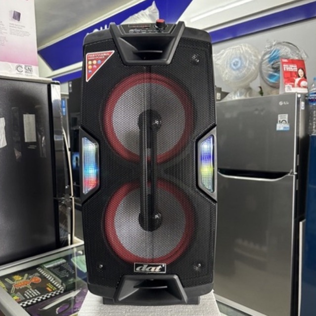 Speaker Aktif Portable DAT DT2120 Doubel 10 inch Original DAT DT 2120